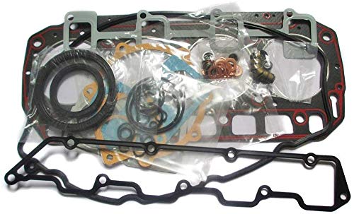 FridayParts Engine Overhaul Gasket Kit Compatible for Yanmar Engine 3TNV82A 3D82E Cylinder Head Gasket Set Replacement