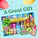 Bazooka Candy Brands Easter Candy Variety Pack, 18Ct Assorted Candy Lollipops, Bulk Individually Wrapped Ring Pop, Push Pop, & More, Birthday Party Favors, Easter Basket Stuffers, Egg Fillers, Gifts