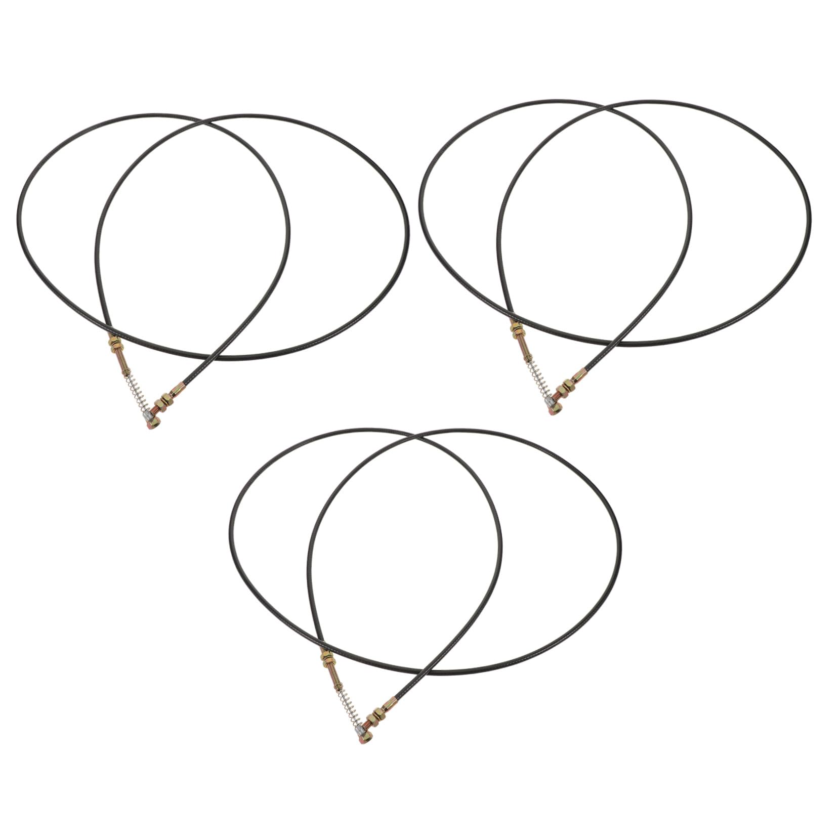 ULTECHNOVO 3pièces Câble De Dérailleur pour Vélo Électrique Compatible avec Tricycle Et Scooter Lot de Câbles De Transmission pour Changement De Vitesse Fluide