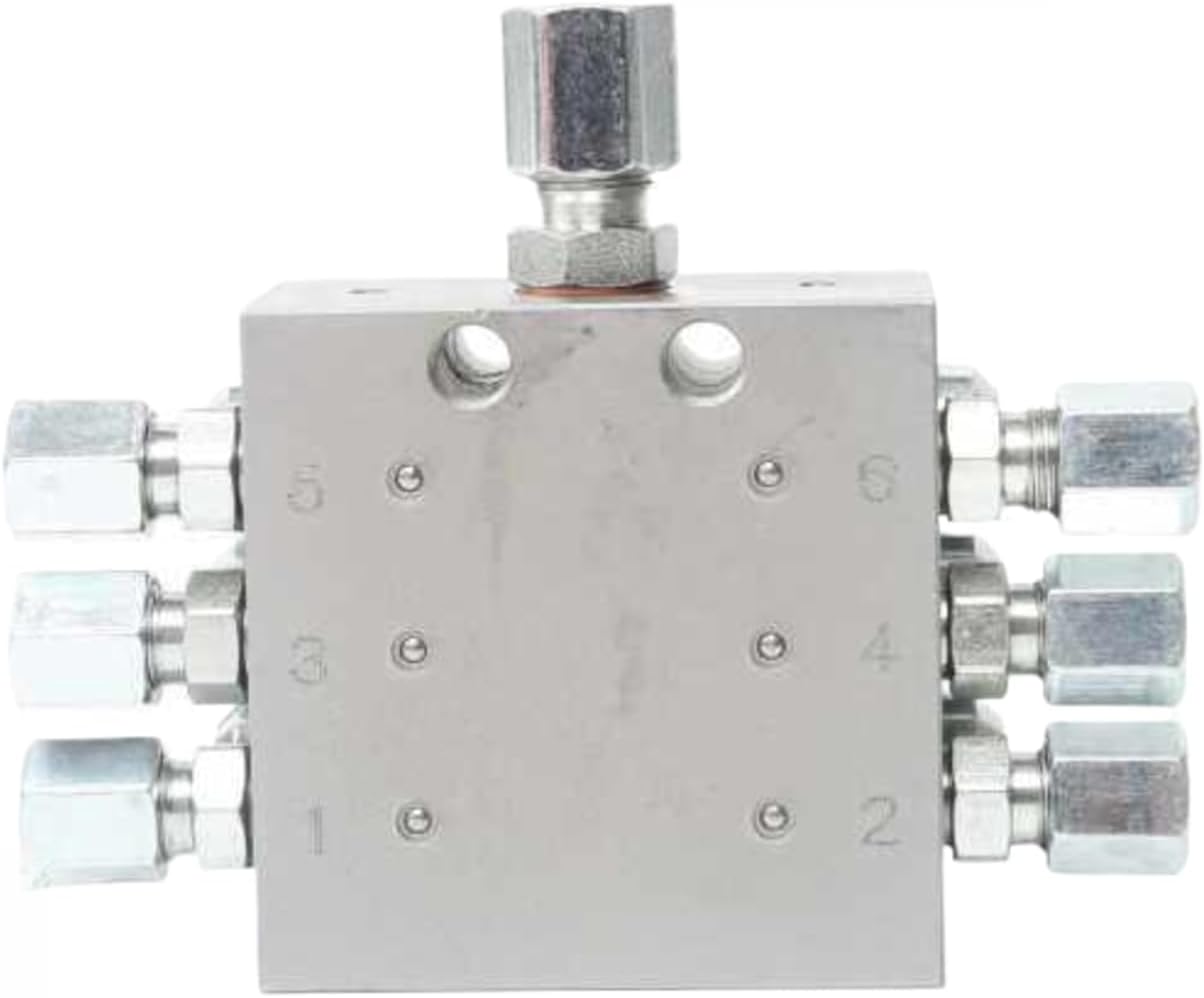 1pcs MVB-2/3/4/5/6/7/8/9/10/11 Progressive Oil Separator Distribution Valve(MVB-10)