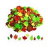 Colorations Colorful Foam Leaves, 500 Pieces, Assorted Colors & Sizes, Foam Shapes for Crafts, Precut Foam Leaf Shapes for Kids in Assorted Sizes, Ideal for Schools, Daycares, & Home Use, Kids Crafts #5