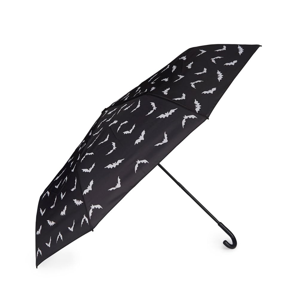 Balvi Ombrello Batumbrella Colore nero Un design con pipistrelli ovunque Nylon