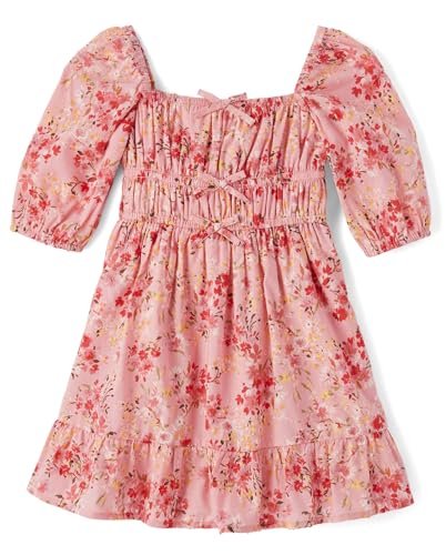 Image of Gymboree Girls' and Toddler Short Sleeve Tiered Dresses
