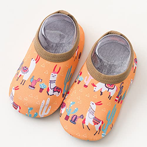 Toddler Boy Shoes Baby Retro Classic Cartoon Designed Kids Swim Barefoot Water Shoes Casual Perform Baby Shoes2