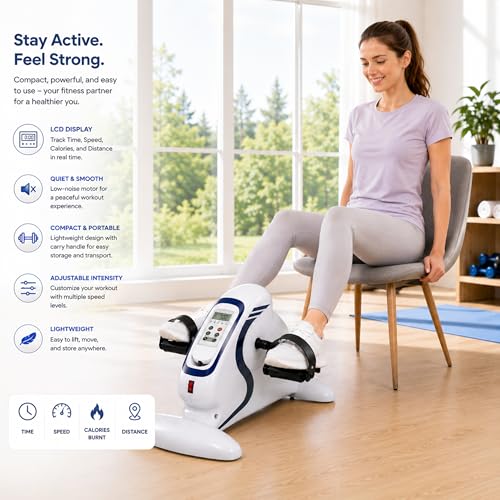 BetaFlex Ejercitador de Pedales Motor con 12 Velocidades miniatura 4