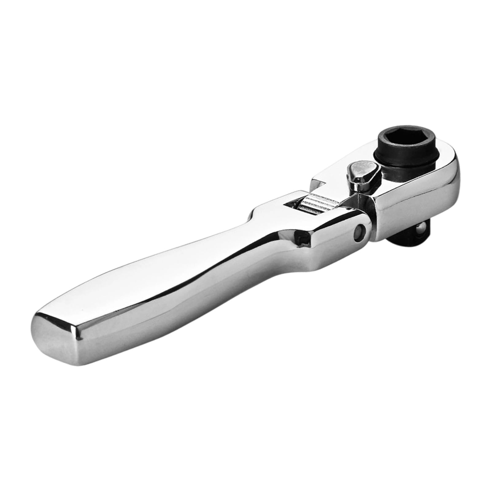 Tsophreniq 72 Tooth Reversible Ratcheting Handle Wrench Quick Releasing Socket Socket Adapter Extension Ergonomic Handle Ratcheting
