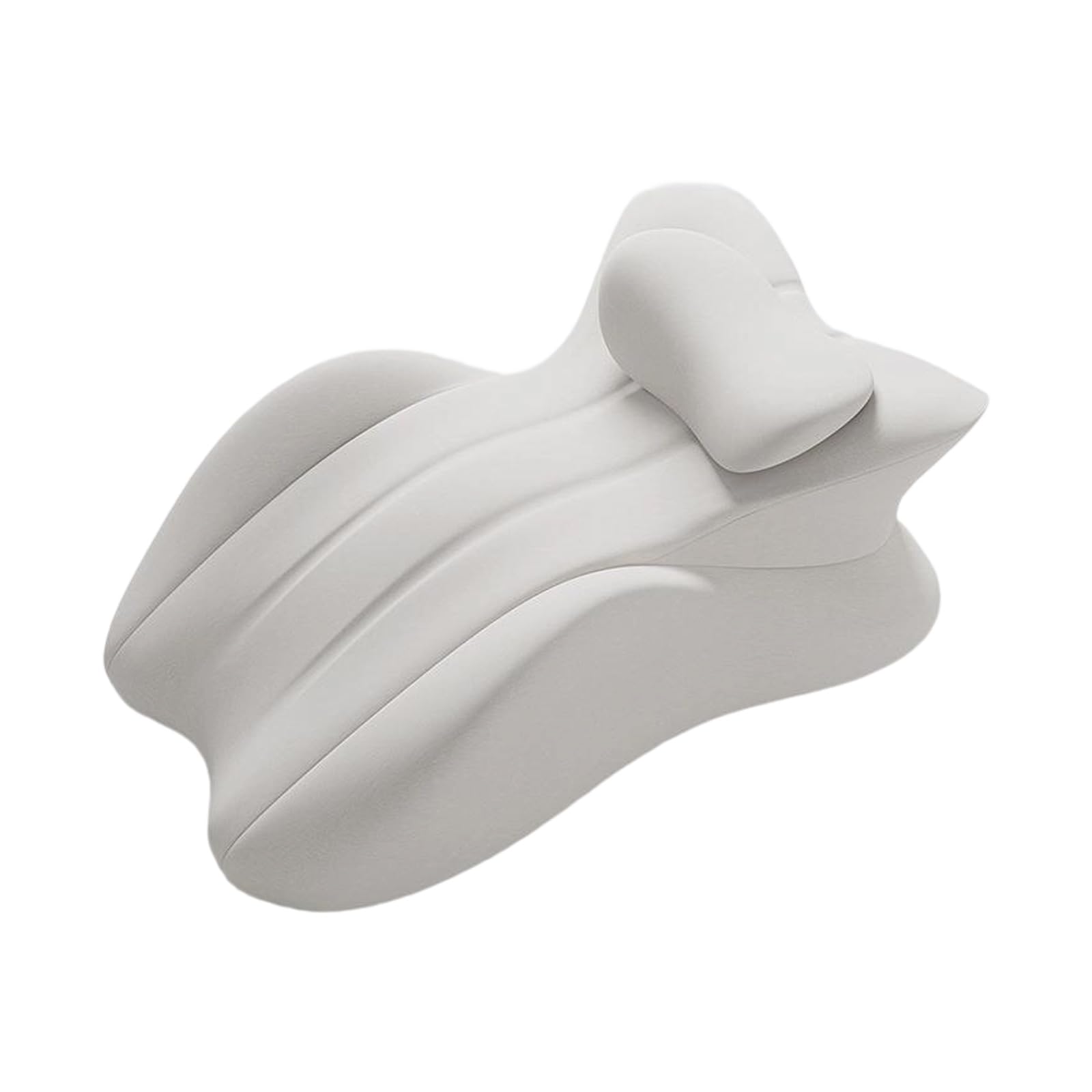 Cuscino rinfrescante in gel per chi dorme sulla schiena, traspirante, sfoderabile e lavabile, cuscino da lettura in memory foam per il relax diurno