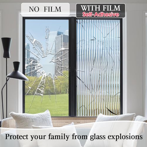 Film de privacidad para ventana Windimiley 3D, 17.5x118.1 in miniatura 4