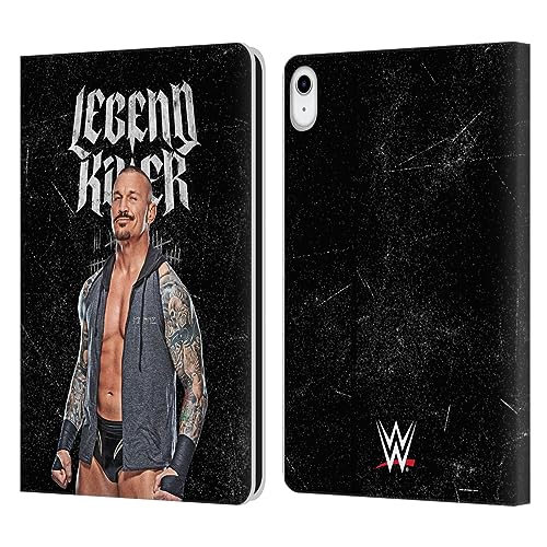 Head Case Designs Officially Licensed WWE Legend Killer Randy Orton Leather Book Wallet Case Cover Compatible with Apple iPad 10.9 (2022)