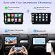 XTRONS 9 Zoll QLED IPS Android 14 Autoradio Qualcomm 665 Octa Core 8GB 256GB Eingebautes 4G LTE Car Play Android Auto HDMI-Ausgang WiFi GPS Bluetooth 5.0 Optional DAB OBD Für Volkswagen Skoda SEAT