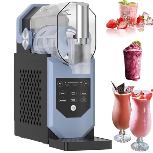 Slushie-Maschine, kommerzielle Eismaschine, kein Eis erforderlich, One-Touch-Reservierung für Slush-Smoothie-Milchshakes und gefrorene Getränke