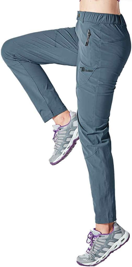 Gopune Women's Outdoor Hiking Pants Lightweight Quick Dry Water Resistant Mountain Trouser : Clothing