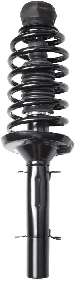Front and Rear Complete Struts Assembly Shock Absorbers w/Coil Spring Fits 1998-2010 for VW for Type 1,1999-2005 for VW Golf,1999-2005 for VW for Jetta Replace 171525 5984 (Set of 4)