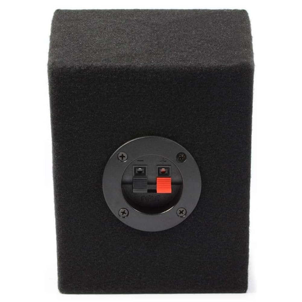 2 FENTON DMS40 170.172 casse acustiche a 2 vie, nere, diffusori hifi, 2 x 30 watt rms e 2 x 100 watt max, impedenza 8 ohm, 90 db spl, per casa, da ascolto, a coppia