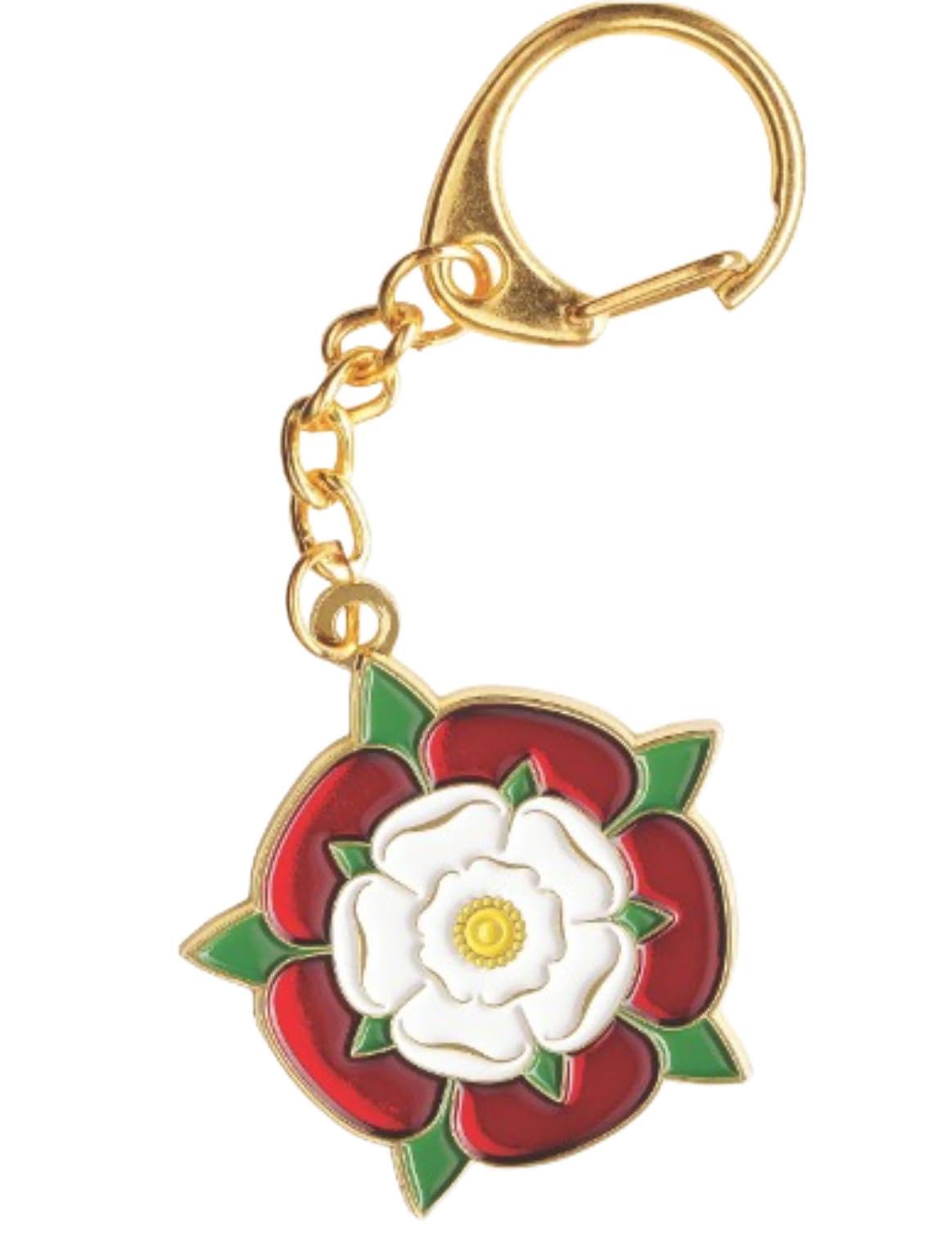 Westair Tudor Rose Enamel Keyring