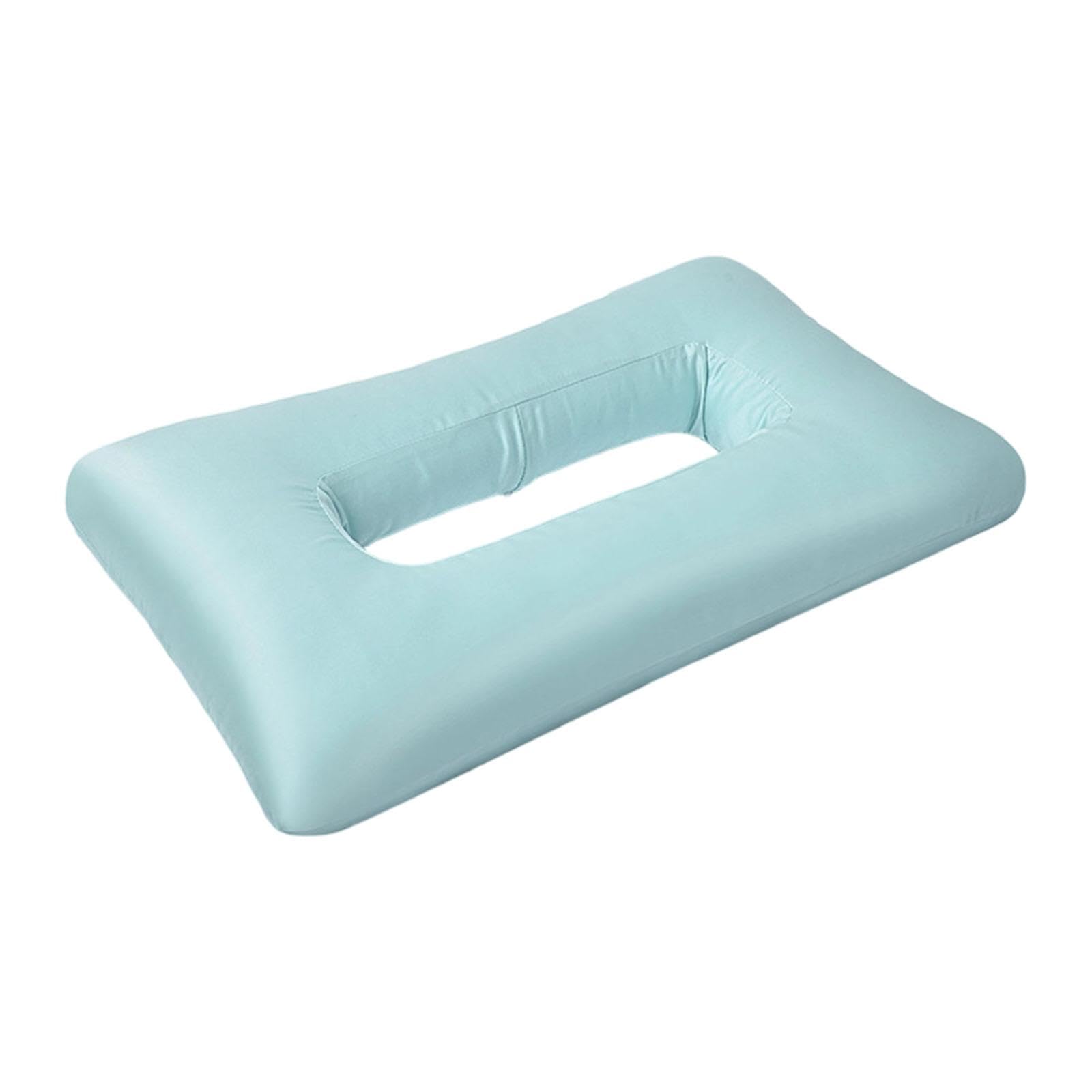 Oreiller pour oreille haut de gamme, coussin satin respirable vert pour lit