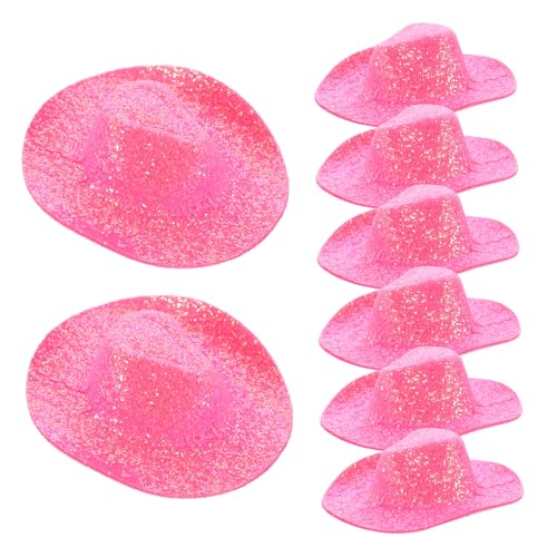 KOMBIUDA 10 peças chapéu miniatura decoração de mini bonecas acessório para casa de bonecas