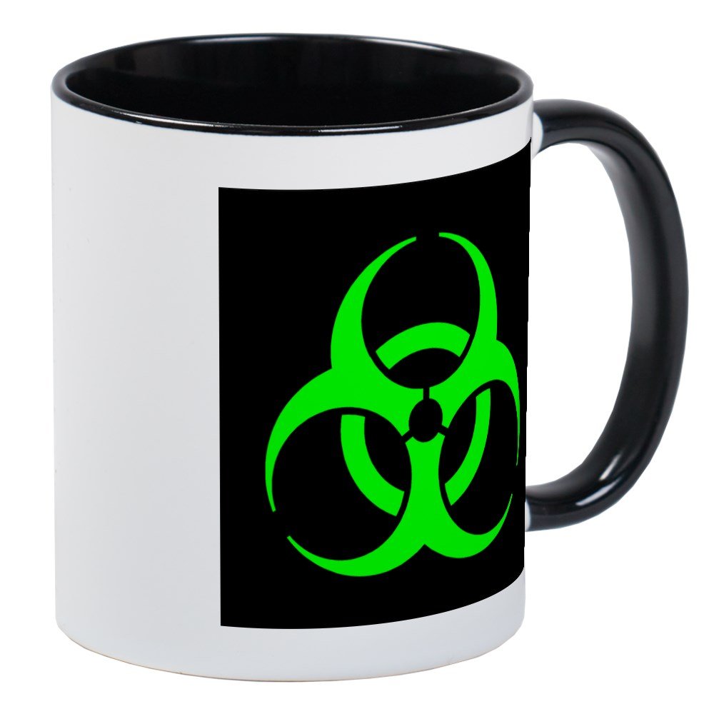 CafePressBiohazard Mug 11 oz (325 ml) Ceramic Coffee Mug