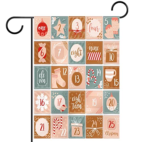 Drapeau de jardin de bienvenue double face pour décoration extérieure 71x101