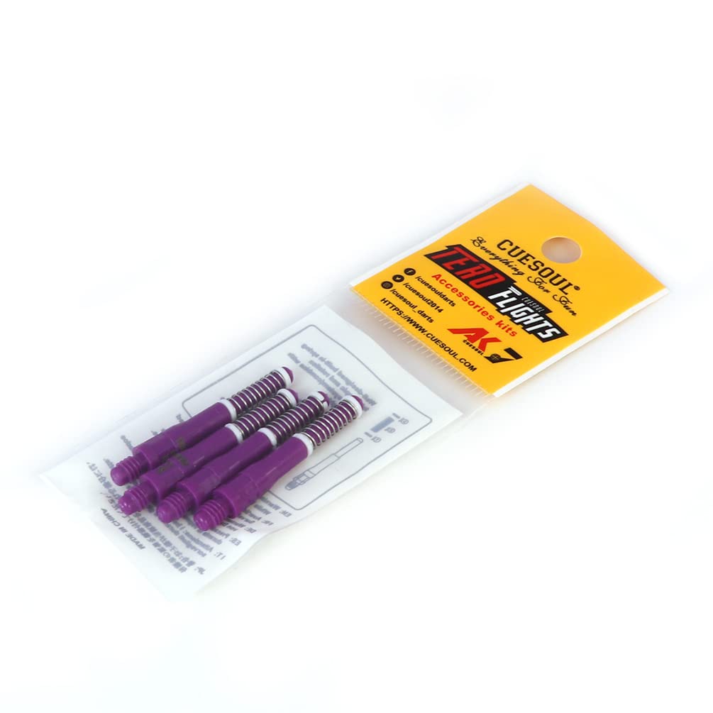 CUESOUL TERO AK7 Dart Shafts Resorte telescópico Incorporado, Juego de 4 Piezas — view 9