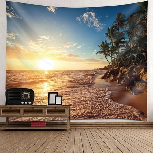 Tapisserie murale pour masquer un mur vide déco tissu paysage