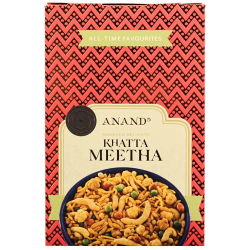 ANAND Khatta Meetha Namkeen | Raw Nutritious, Delicious & Crunchy | Indian Savoury | Healthy Snacks | (Pack of 2x200g) (B0B1HT31RQ) Amazon Price History, Amazon Price Tracker
