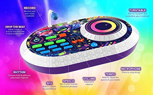 Ekids TR-625 Dreamworks Trolls World Tour Dj Trollex Party Mixer thumb #5