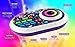 eKids Trolls World Tour DJ Trollex Party Mixer Turntable Toy for Kids Toddler Children, Built in Microphone, Record, Sound Effects, LED Light Show Medium