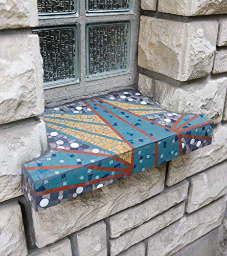 Beginner's Guide to Making Mosaics: 16 Easy-to-Make Projects for Any Space (Fox Chapel Publishing) Step-by-Step Instructions & Photography for Window Sills, Tables, Flower Pots, Picture Frames, & More - Image 5