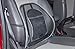 Woogor Back Rest Comfortable Car Seat Office Chair Massage Back Lumbar Support Black