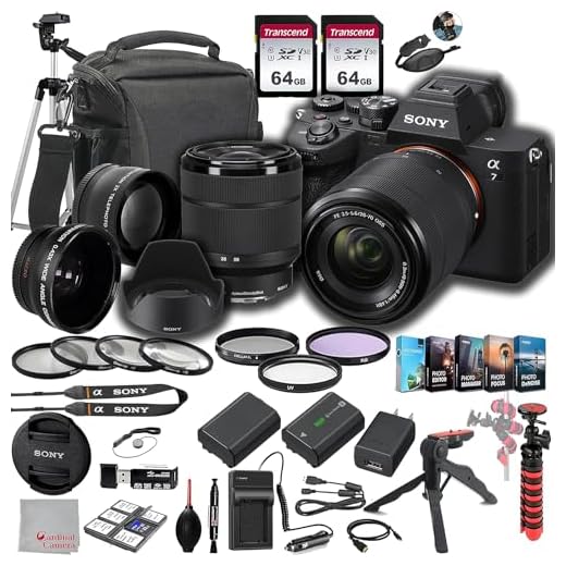Sony a7 IV Mirrorless Camera Deluxe Bundle