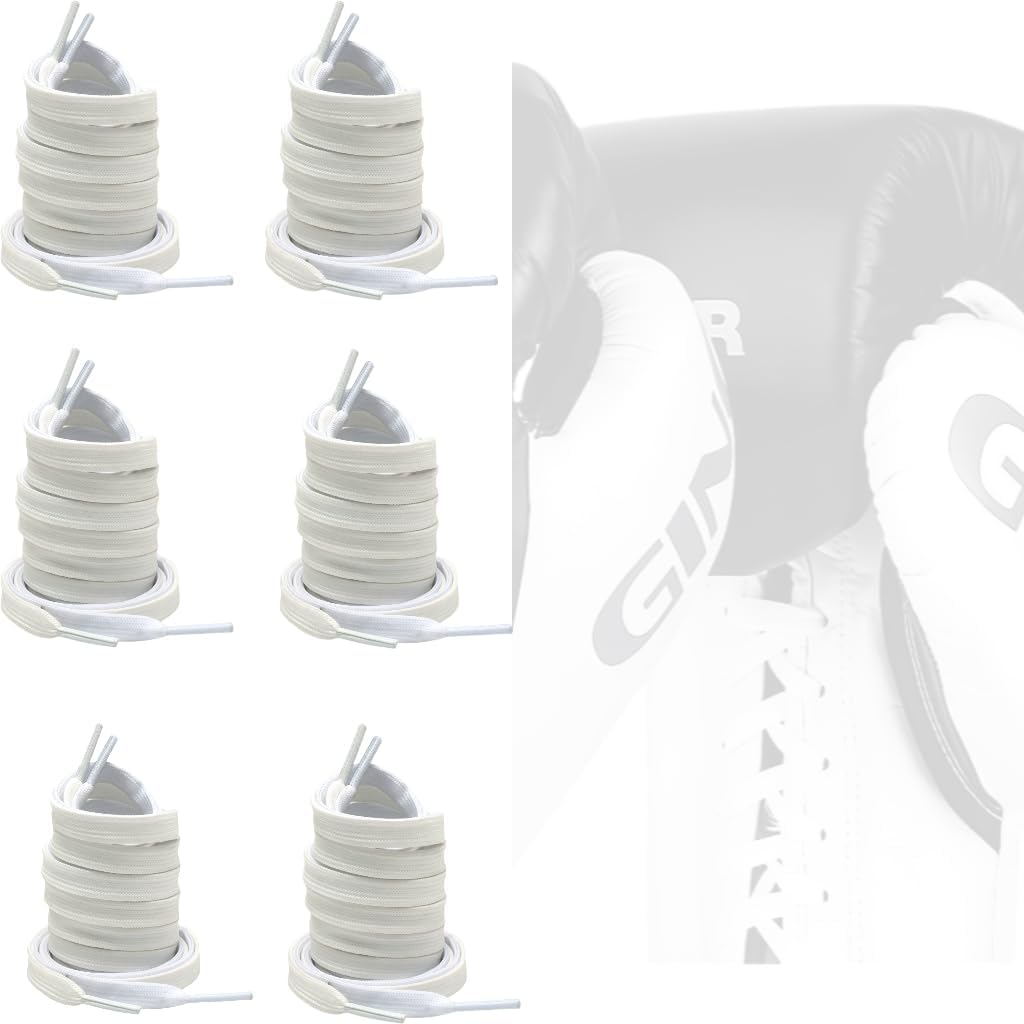 Lace Up Boxing Gloves – Pack of Three Pairs, Boxing Gloves Lace Up with High-Strength Laces & Secure Loop Straps for Boxing Training