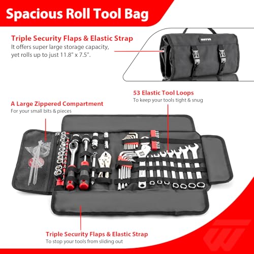 Mofun 64-Piece Motorcycle Tool Kit