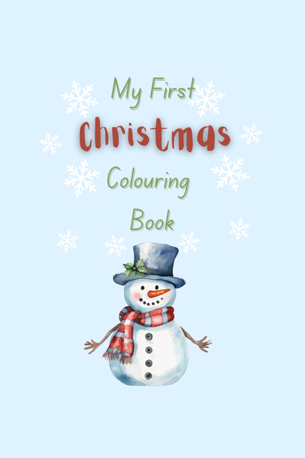 My First Christmas Colouring Book