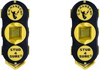 CH Hanson 03040 Magnetic Stud Finder 2-Pack - Battery-Free Accurate Wall Stud Detector for DIY