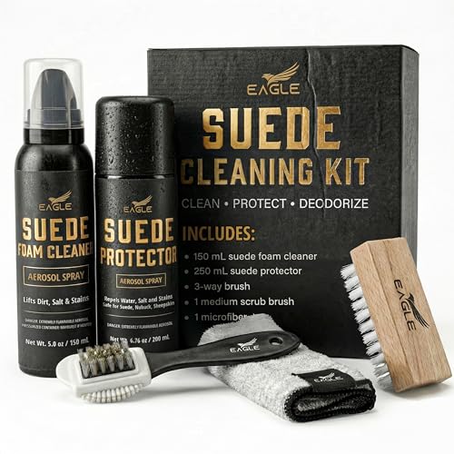 Eagle Suede & Nubuck Cleaning 5-Piece Kit