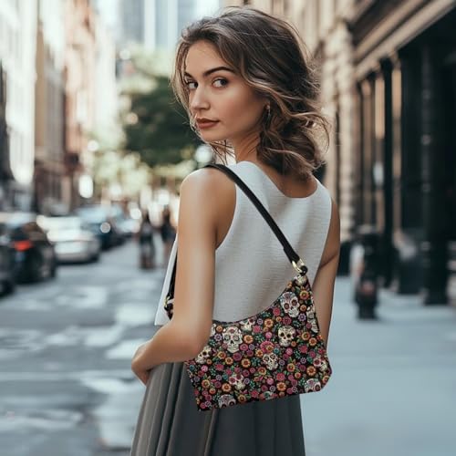 Shoulder Bag for Women, Mini Clutch Purse with Zipper Leather Hobo Bags, Waterproof Handbag for Shopping2