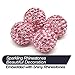Car Wheel Tire Valve Caps, 4 Pack Crystal Rhinestone Car Tire Wheel Valve Stem Air Caps for Car Tire Accessories Universal for Cars, SUVs, Bicycle, Trucks and Motorcycles - Pink
