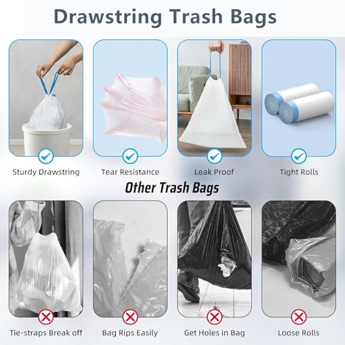 75 Stück Katzenklo Beutel, Biologisch Abbaubreie Mülltüten für Katzentoiletten,Mülltüten mit Tragegriff Selbstreinigende Katzentoilette Müllbeutel Katzentoilettenbeutel mit Zugbänder