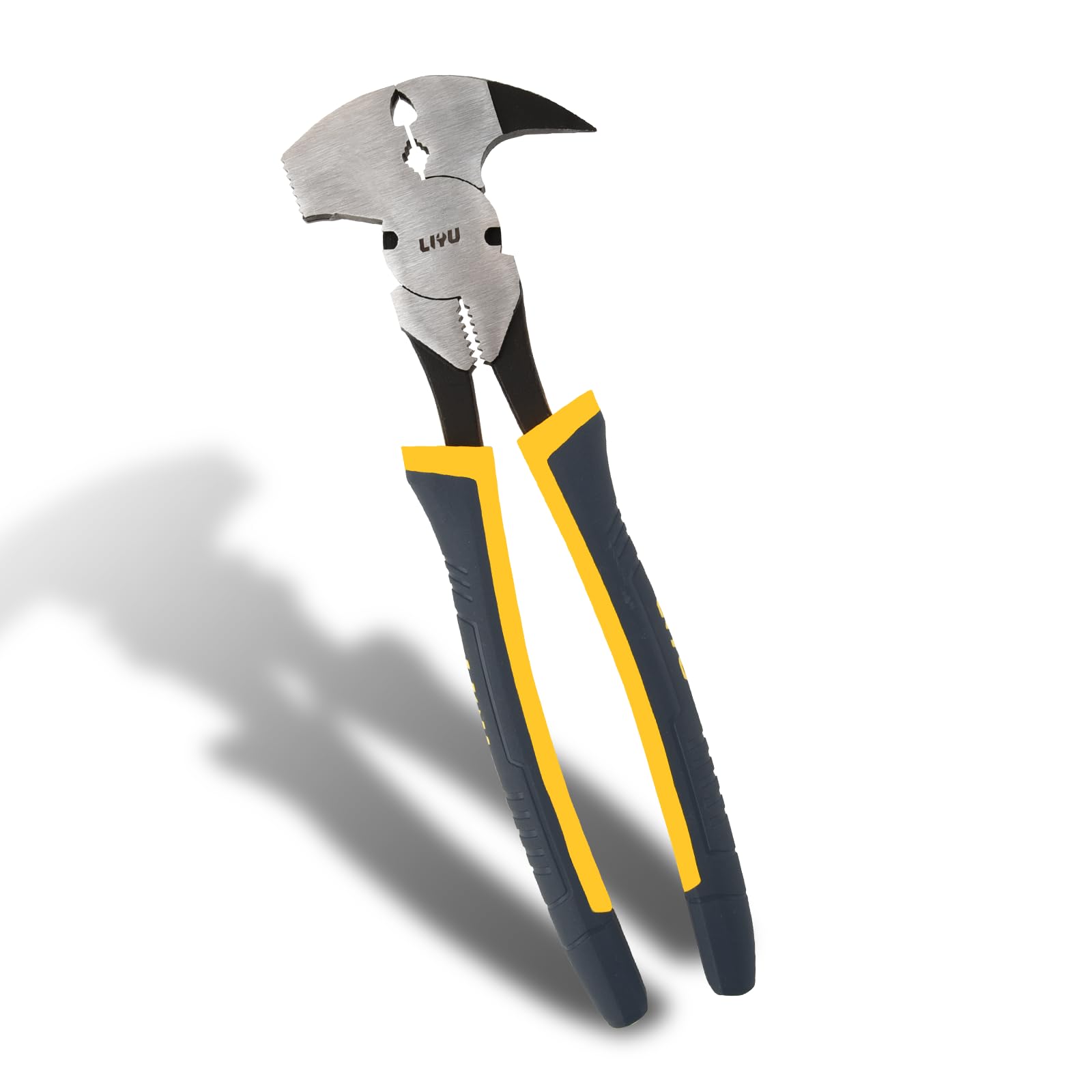 10-Inch Fencing Pliers, Industrial Grade CR-V Steel Forged, Multi-Function Fence Tool, Na…