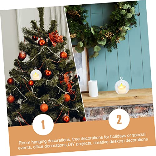Boules Décoratives Transparentes pour Loisirs Créatifs Noël - 3