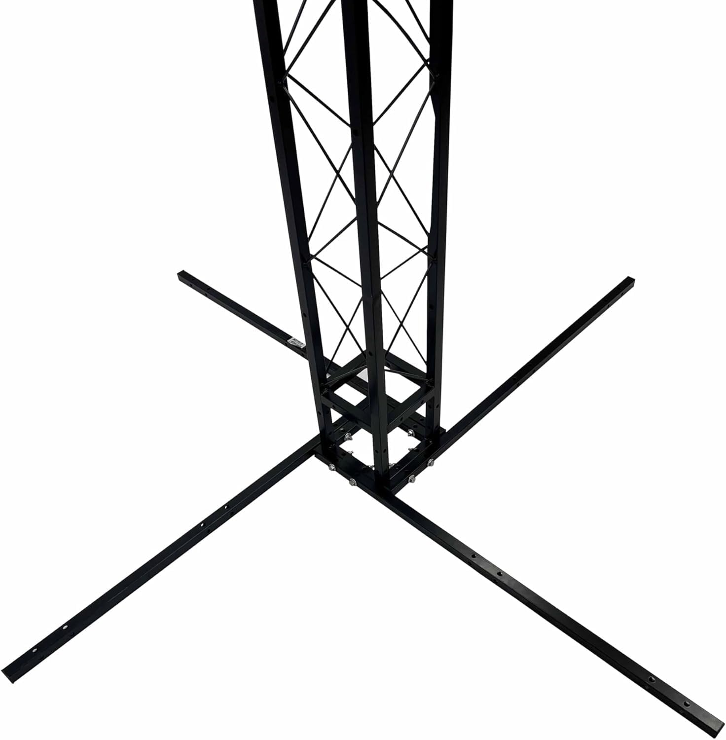Black 9.84 ft. 3 Meter DJ Lighting Square Truss Light Weight Totem Tower System