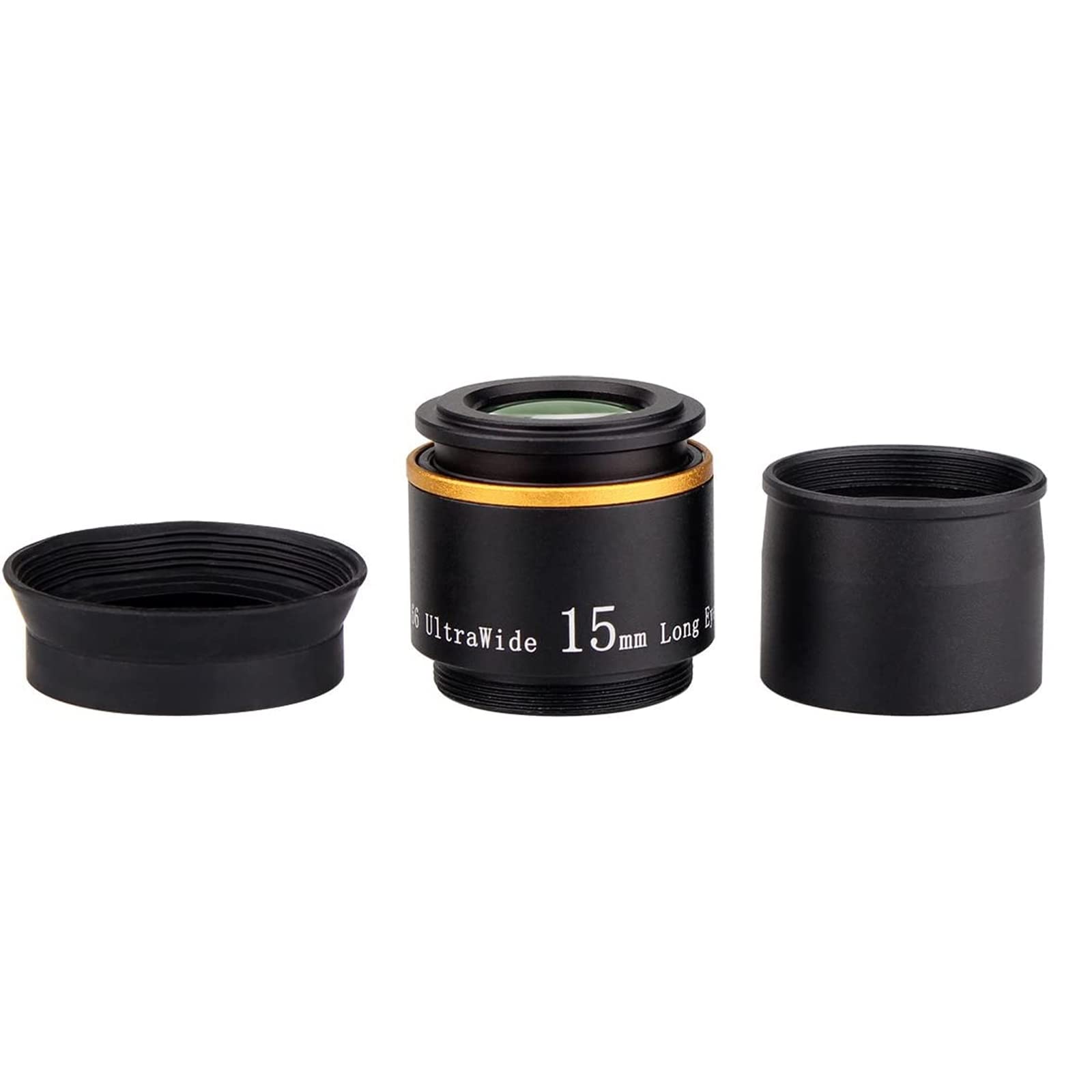 Svbony Oculare 1.25" Oculare Telescopico FMC 66 Gradi FOV Oculare 15mm Oculare per Telescopio Astronomico(15mm)