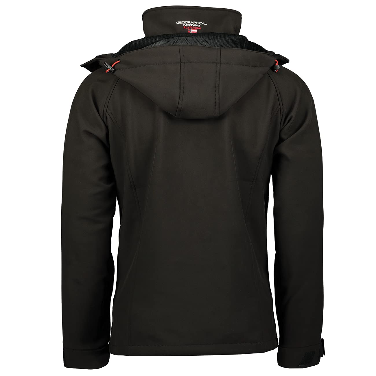 Geographical Norway FVS Production H-H Męska wiosenna kurtka softshellowa, przeciwdeszczowa, outdoorowa kurtka przejściowa