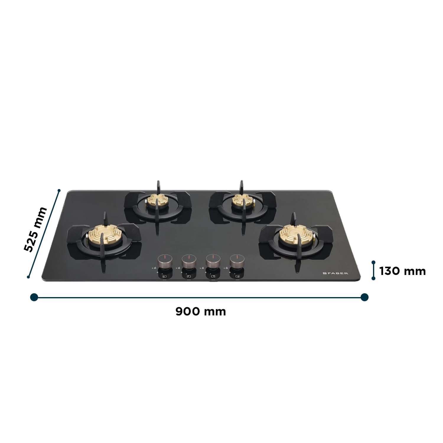 Faber HOB PRIME 90cm Gas Hob - Auto-Ignition -2 Faber HOB PRIME 90cm Gas Hob - Auto-Ignition -2