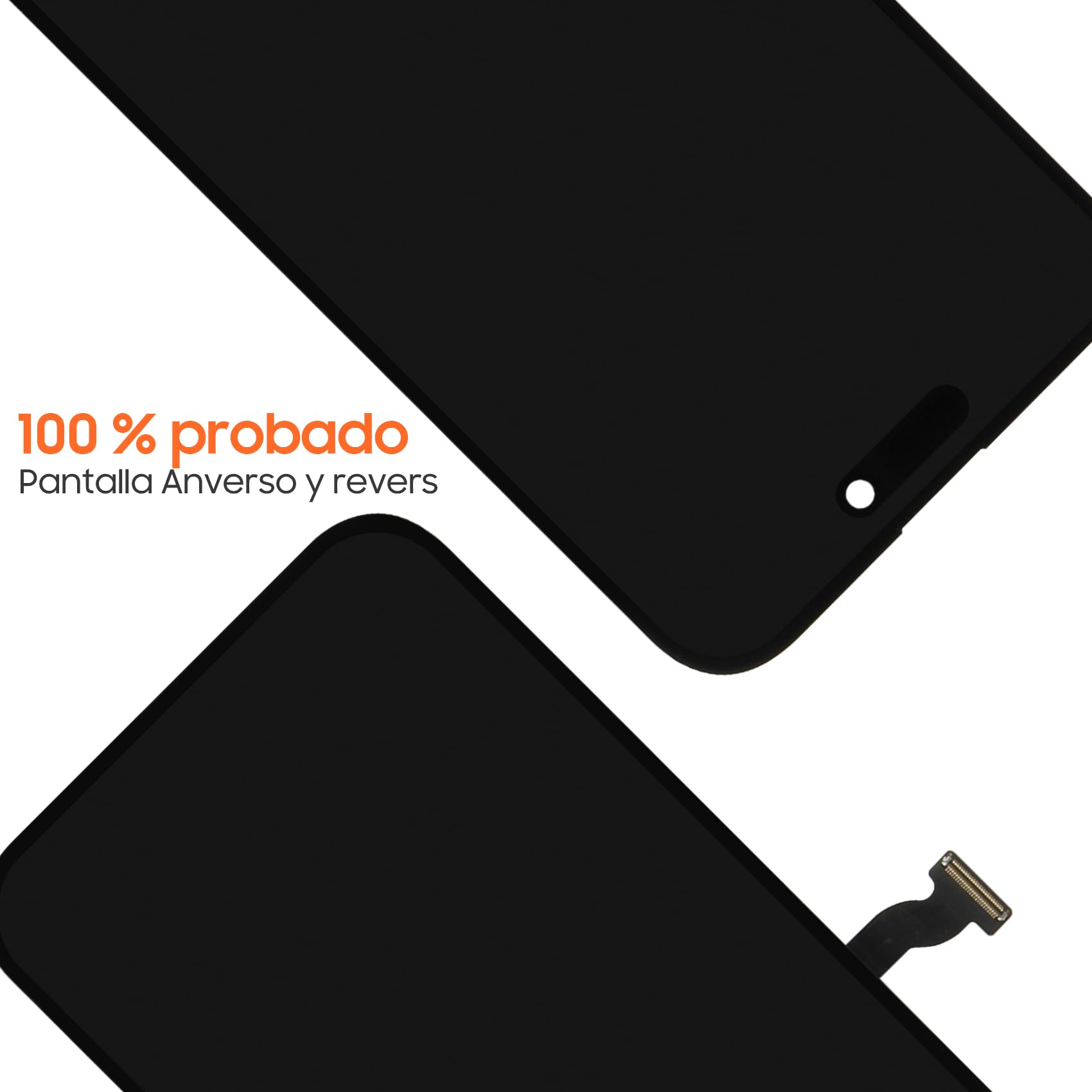 Pantalla de repuesto para iPhone 14 Pro Max, pantalla LCD, digitalizador de pantalla táctil A2894, A2893, A2895, piezas de reparación con herramientas (negro)