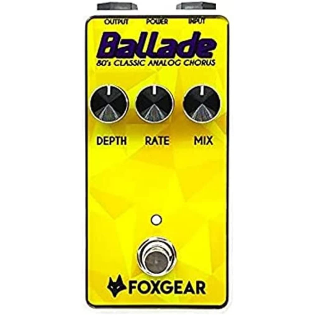 Foxgear - BALLADE - Pedale Chorus per chitarra