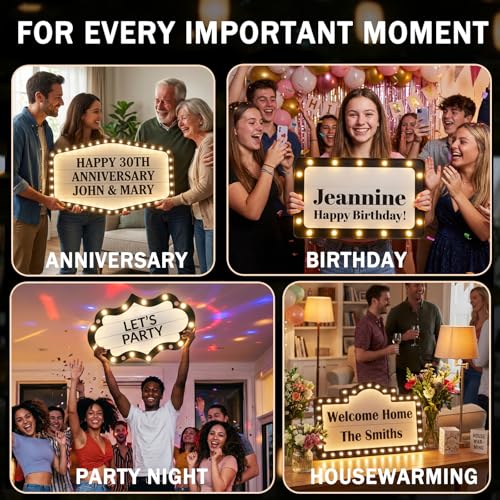 Image of Custom Wedding LED Bottle Service Sign, Personalized Name Marquee Light, Adjustable Brightness Bottle Girl Sign for Wedding Reception Sweetheart Table Engagement Party Anniversary Birthday Decor