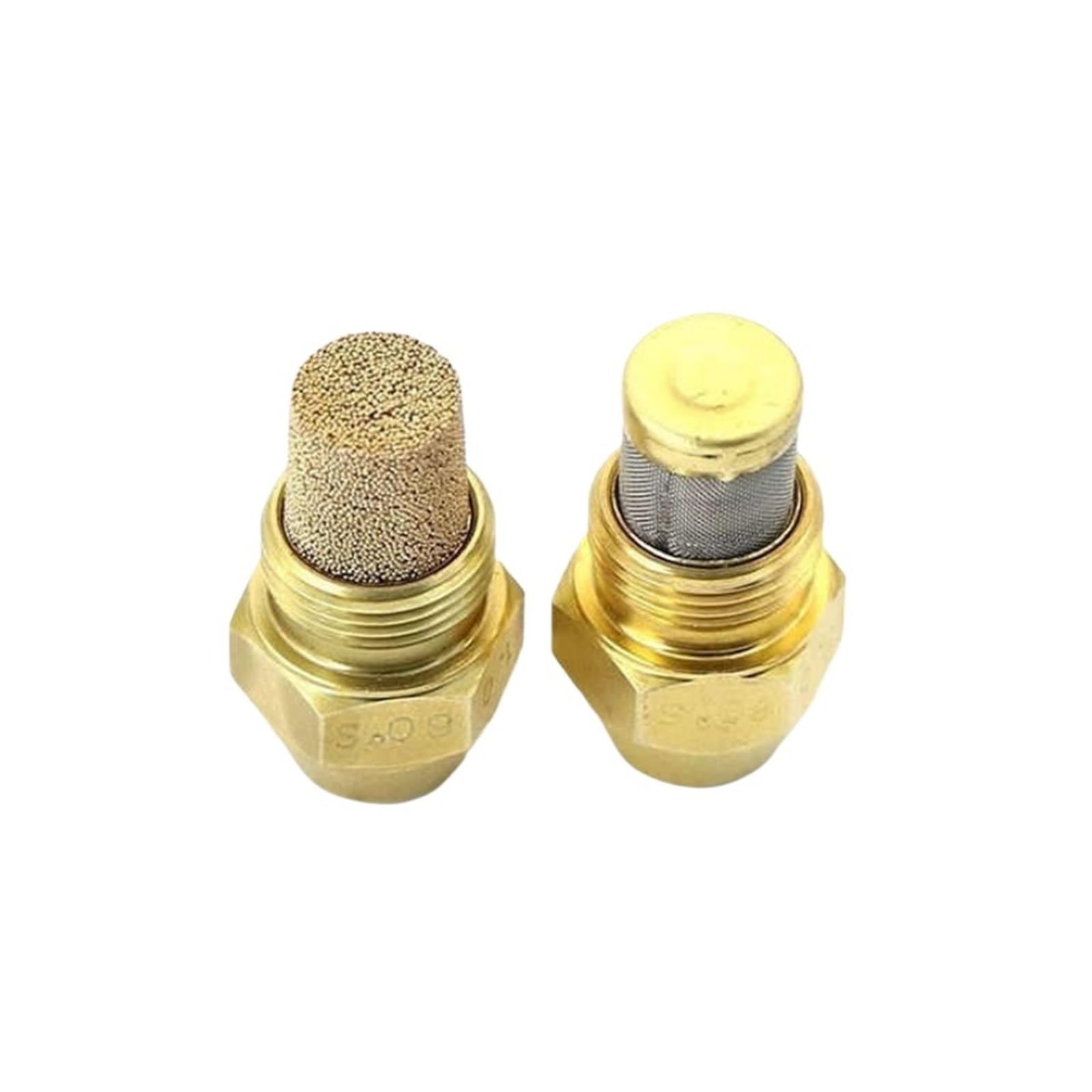 Mosiężna dysza oleju opałowego, natrysk stały, wtrysk palnika na olej napędowy, strumień spalania, podgrzewacz kotła, 0,3-6. USgal/H, 1.4 cm (60 stopni 0,6 usgal)