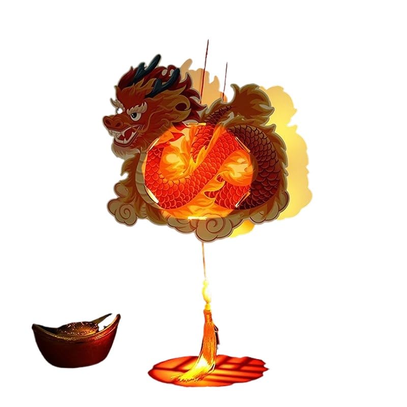 Rufevee Chinesischer Drache DIY Laternen-Kit für Kinder,...
